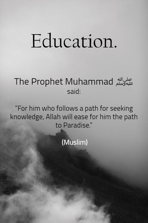 Education - Islamic Quotes in Englsih
