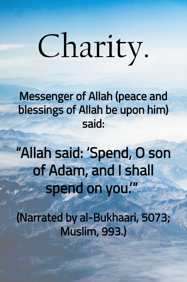 Charity - Islamic Quotes in Englsih