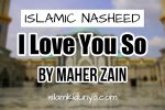 I Love You So - Maher Zain (Nasheed Lyrics)