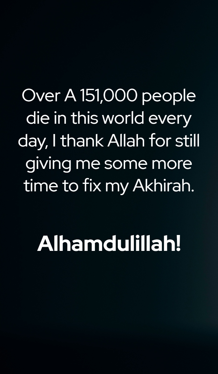 35+ Alhamdulillah Quotes to Thanks ALLAH - Islamic Quotes