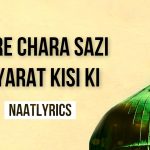 Kare Chara Sazi Ziyarat Kisi Ki – Naat Lyrics