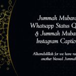 75+ Jummah Mubarak Whatsapp Status & Instagram Captions