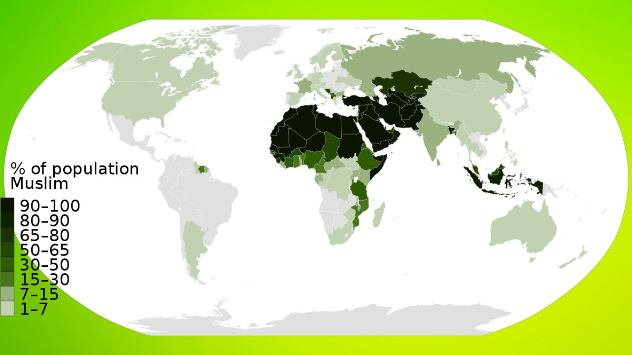 The Top Muslim Countries Ranked by Population