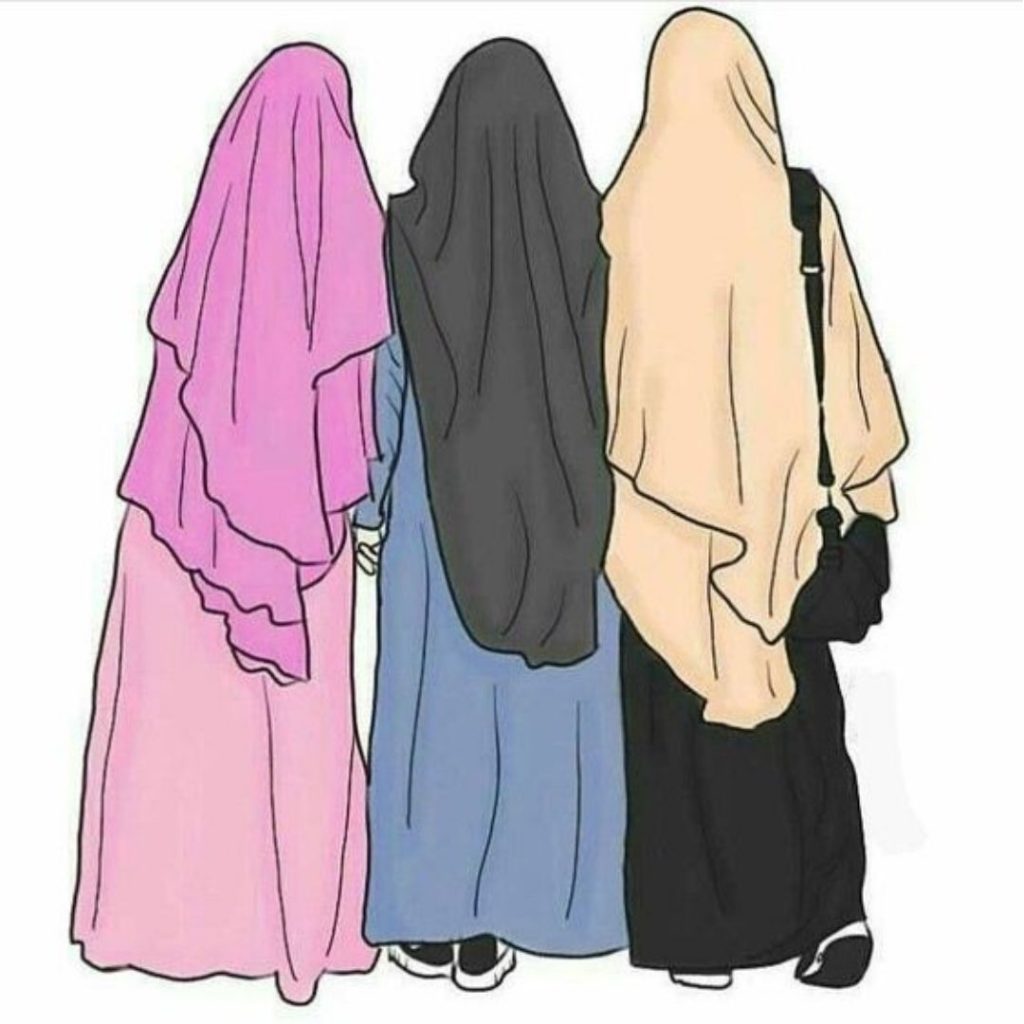 Animated DP Images For Muslim Girls [For Facebook & Instagram]