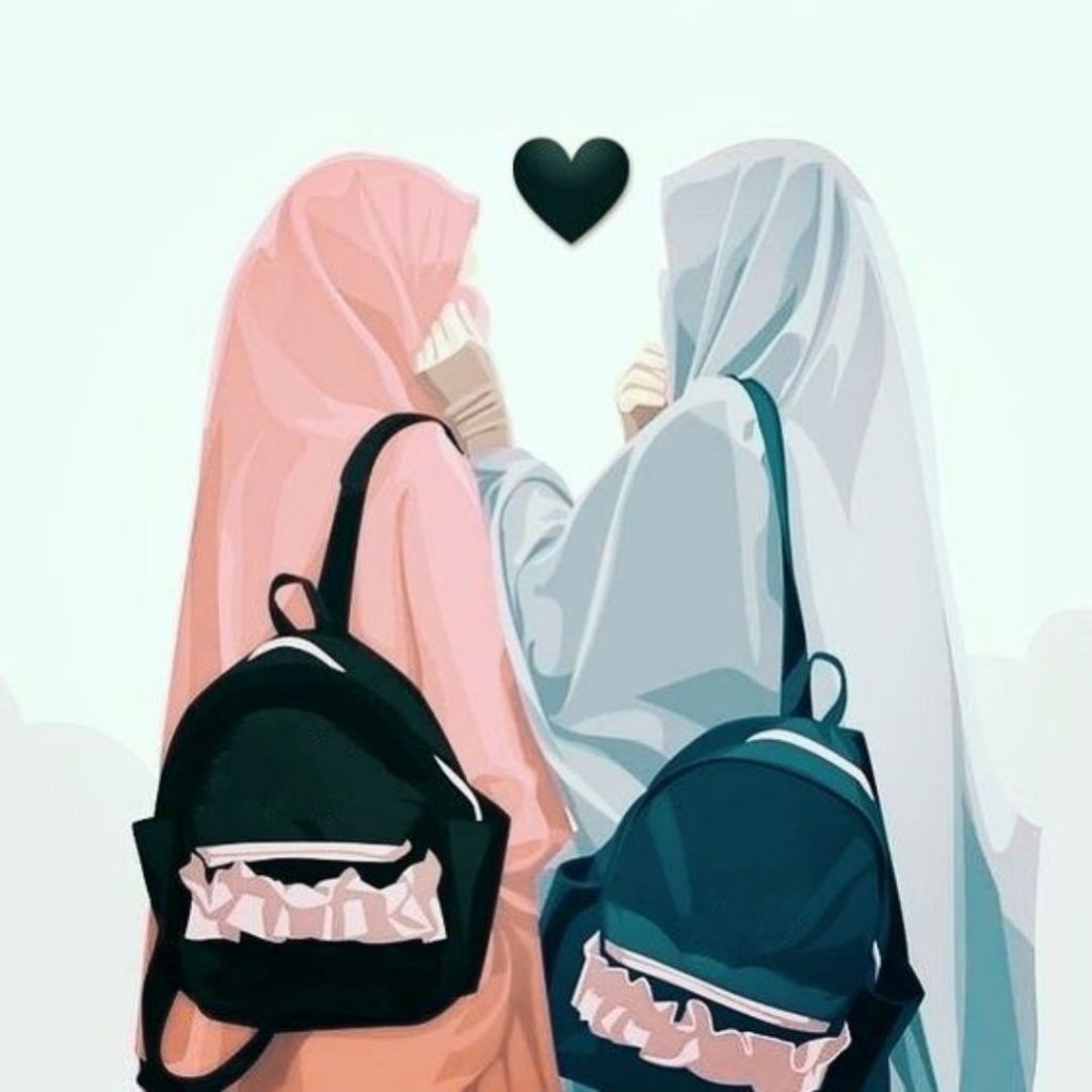 Animated DP Images For Muslim Girls [For Facebook & Instagram]