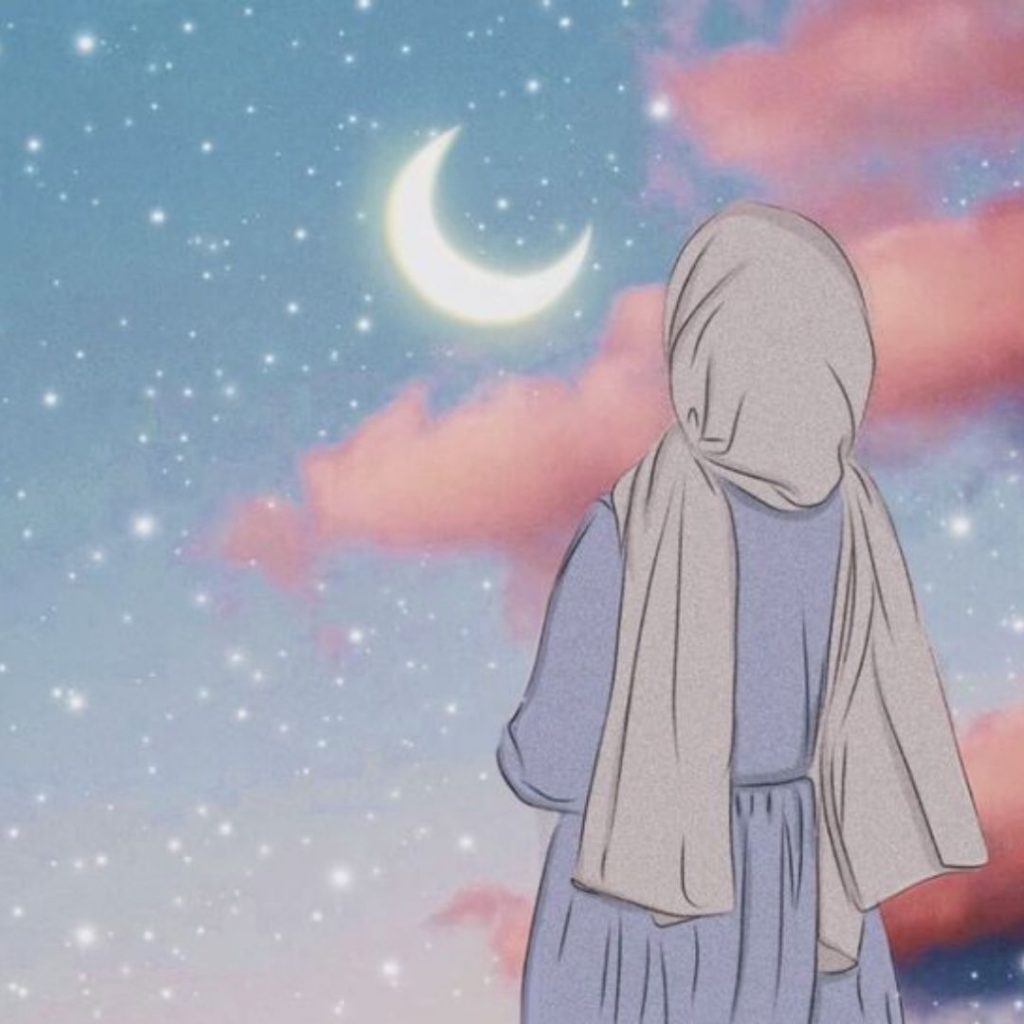 Animated DP Images For Muslim Girls [For Facebook & Instagram]